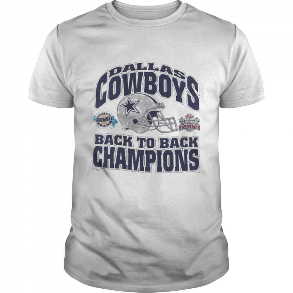 Dallas Cowboys Back To Back Champions Shirt